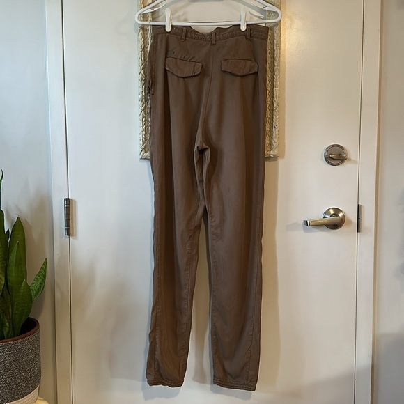 WILFRED | Aritzia Allant Lyocell Silky Trousers Paper Bag Waist & Draw String - Picture 7 of 13